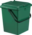 Produktbild: Garantia Bio-Eimer 8 Liter Bio-Mülleimer LxBxH 20x24x30 cm Klapp-Deckel Eimer