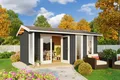 Produktbild: LASITA MAJA Gartenhaus Riverside, BxT: 500x357 cm, (Set), Blockbohlenhaus 28mm, mit Terrasse