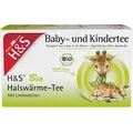 Produktbild: H&S Bio Halswärme-Tee Baby- und Kindertee Fbtl. 20X1.5 g