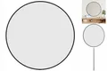 Produktbild: Wandspiegel Schwarz Ø 50 Cm Rund
