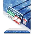 Produktbild: AM Qualitätsmatratzen | 7-Zonen Deluxe Gelschaum-Topper | 80x190 cm | 8 cm Höhe | Matratzentopper | 80/190 | Gel Topper | 7 Zonen