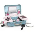 Produktbild: Smoby - mein Schönheitswaschtisch - Kind Schönheitskoffer - Frisur + Nagel + Make-up - 13 Zubehör