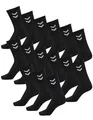 Produktbild: Hummel Unisex Sportsocken Basic - 15er Pack I Schwarz 36/40