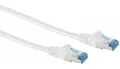 Produktbild: Patchkabel cat6A S/FTP PIMF weiß 0,25m