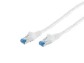 Produktbild: S/CONN maximum connectivity Patchkabel cat6A S/FTP PiMF Weiß 0, 25m Weiß 25m
