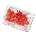 Produktbild: (0,02€/Stück) Alco Landkartennadeln 8 mm rot 20 Stück