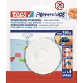 Produktbild: Tesa Powerstrips Deckenhaken Weiß mit 2 x Powerstrips Large