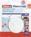Produktbild: tesa Powerstrips Deckenhaken Selbstklebend drehbarer Haken 500 g Halteleistung