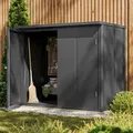 Produktbild: PRIMEYARD  156 x 84 cm Gartenschrank, anthrazit - (GFPV00861)
