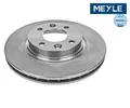 Produktbild: 2 St. Bremsscheibe MEYLE 16-155210034 Vorderachse für Renault