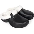 Produktbild: Clogs Hausschuhe HEYO Damen Herren warme Winter Pantoffeln gefüttert Pantoletten Leicht wasserdicht 44 - 44