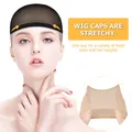 Produktbild: 6 Stück Haarnetz für Perücken für Frauen und Männer Nylon Perückenkappen aus ...