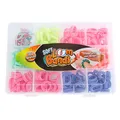 Produktbild: Van Manen Veenendaal Soft Looms Bands in der Box, 180 Teile + 15 Clips
