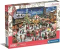Produktbild: CLEMENTONI Puzzle 1000 Der Weihnachtsmarkt 81505