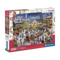 Produktbild: Clementoni Weihnachts-Puzzle 1000 Teile Erwachsene 70x50 cm anspruchsvoll 81505