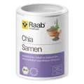 Produktbild: Raab Vitalfood Bio Chia-Samen, Premium Qualität, vegan, reich an Ballaststoffen, enthält natürlicherweise Calcium, B-Vitamine, ungesättigte Fettsäuren, quellfähig, 1er Pack (200 g)