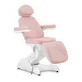 Produktbild: Physa Elektrische Kosmetikliege 4 Motoren 350 W 187 x 57 x 65-91 cm 150 kg rosa/weiß Behandlungsliege Kosmetikstuhl Therapieliege Tattooliege
