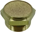 Produktbild: TRU COMPONENTS Druckluft-Schalldämpfer TC-12770344 Außengewinde G1 15 bar Messing 1St.