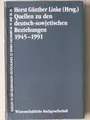 Produktbild: Quellen zu den Beziehungen Deutschlands zu seinen Nachba... | Buch | Zustand gut