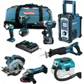 Produktbild: MAKITA DVC750 Akku-Staubsauger Nass-Trocken LXT 18V Akku Werkzeug Combo Kit