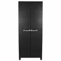 Produktbild: Aufbewahrungsschrank Kunststoffschrank Geräteschrank Prime schwarz Ondis24