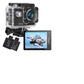 Produktbild: Action Cam 1080P FHD Unterwasserkamera 30M mit 2 Akkus und Zubehör-Set, 140 Grad