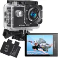 Produktbild: Action Cam FHD 1080P Wasserdicht bis 30m 140 Grad Weitwinkel Unterwasserkamera