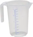 Produktbild: hünersdorff Messkanne 1000 ml Polypropylen transparent - 936500