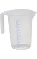 Produktbild: Hünersdorff Messkanne 1000 ml Polypropylen transparent D117xH165mm Griff offen
