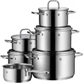 Produktbild: WMF 1730066380 Inspiration Kochtopf-Set 6 teilig