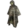 Produktbild: Brandit Ripstop Poncho Camping Mit Kapuze Draussen Wasserdicht Flecktarn Camo