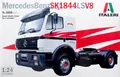 Produktbild: Mercedes-Benz SK 1844 LS V8 Truck LKW 1:24 Model Kit Bausatz Italeri 3956
