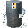 Produktbild: Arondo Regenspeicher 250 Liter Graphite Grey - 4rain