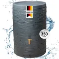 Produktbild: 4rain ARONDO Regenspeicher 250 Liter graphite grey