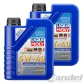 Produktbild: 2x1L LIQUI MOLY  LEICHTLAUF HIGH TECH 5W40 passend für MB 229.5 BMW LL-01 API SP