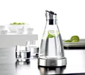 Produktbild: Emsa FLOW Kühlkaraffe Kühlkanne Glaskaraffe Glas/Edelstahl, 1,0 L Spülmaschinenf