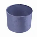 Produktbild: Lampenschirm für Tischleuchte in Zylinder Velur Blau TL 20-20-15