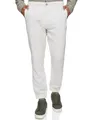 Produktbild: Indicode Herren Blnda Stoffhose aus Leinen & Baumwolle | Herrenhose Freizeithose Männer Offwhite, S