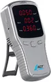 Produktbild: AGT Feinstaubmessgerät: 5in1-Akku-Feinstaub-Messgerät für HCHO, PM1/2,5/10 und TVOC (Feinstaubmessgerät Test, Feinstaubmesser, Luftreiniger)