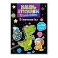 Produktbild: Trötsch Beschäftigungsbuch Malbuch Malen und Stickern nach Zahlen Dinosaurier Tr