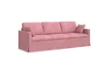 Produktbild: vidaXL Sofa Sofa Rosa 228 x 78 x 80 cm Samt, 1 Teile