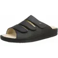 Produktbild: Finn Comfort Korfu - Pantolette, Classic, Bison (Glattleder), schwarz, 1508-055099 38 - Schwarz - 38