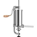 Produktbild: Wurstfüller Edelstahl, Wurstfüllmaschine Wurstmaschine, Fleischwolf Wurstspritze Wurstpresse mit 4 Füllrohre, Manuell (1,5L)