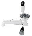 Produktbild: BLANCO Ablaufgarnitur 3,5'' mit Ablauffernbedienung und Überlauf rund / Ablau...