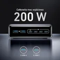 Produktbild: Anker Prime - Netzteil - GaN - 200 Watt - 5 A - 6 Ausgabeanschlussstellen (4 x USB-C, 2 x USB) (A2683341)