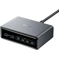 Produktbild: Netzteil Ladegerät 200W 6 Anschlüsse GaN USB-C Schnellladung iPhone Samsung Mac