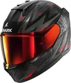 Produktbild: Shark D-Skwal 3 Blast-R Helm, schwarz/grau/rot, L (59/60)