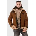 Produktbild: Cipo & Baxx Parka Jacke im Flieger-Look braun XL (56/58)