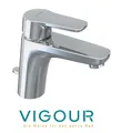 Produktbild: Wasserhahn Waschtischarmatur VIGOUR DERBY Badarmatur inkl.Ablaufgarnitur Mischer