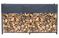 Produktbild: QUICK STAR Metall Kaminholzregal 200x25 x115 cm Kaminholzunterstand 0,8m³